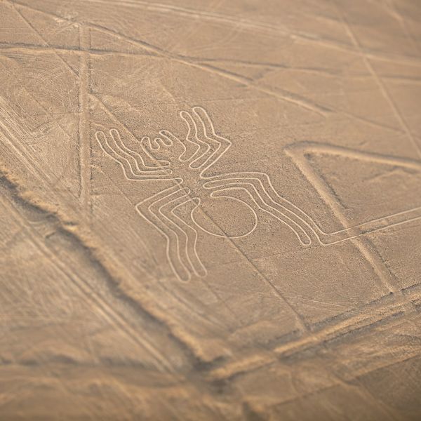 Carte de l'itinéraire : Excursion d'une journée aux lignes de Nazca depuis Lima Carte de l'itinéraire : Excursion d'une journée aux lignes de Nazca depuis Lima