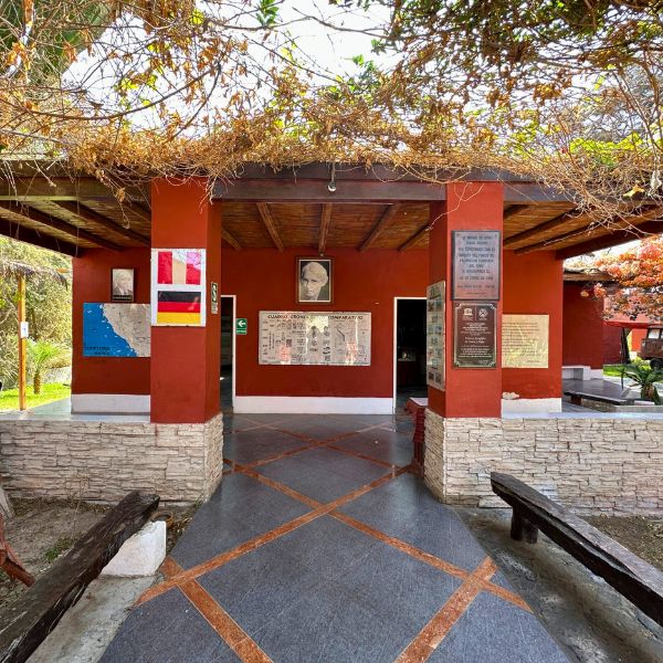 Entrance to the Maria Reiche Museum